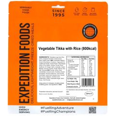 Tikka de Verduras con Arroz EXPEDITION FOODS 800 kcal